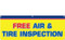 Free Air & Tire Inspection Banner Style 1300