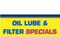 Oil Lube & Filter Specials Banner