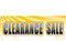 Clearance Sale Banner Sign Style 3200