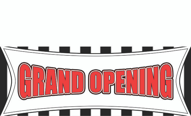 Grand Opening Business Shop Retail Heavy Duty PVC Banner Sign 3000 