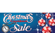 Christmas Countdown Sale Banners - Signs Style 3700