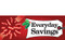 Everyday Savings-Holiday season advertising sign banner Style 4200