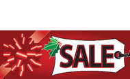 Tagged Present Banner Sale Banner Sign Style 4300