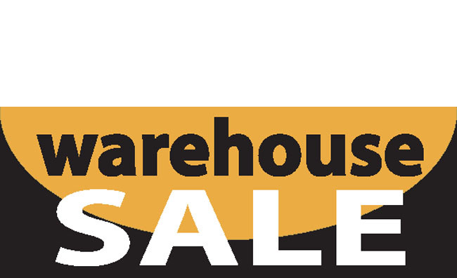 Warehouse Sale Banner Sign Design ID#1400