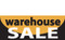 Warehouse Sal Banner Sign for outdoor or indoor advertising