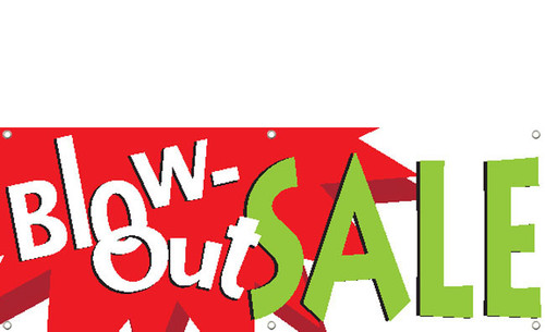 Shoe Blowout Sale Sign Shoe Blowout Sale Sign