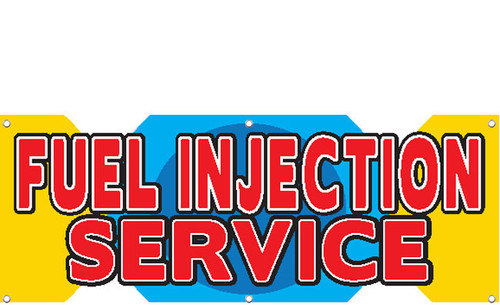 Fuel Injection Service Banner Sign
