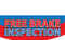 Free Brake Inspection Banner Sign