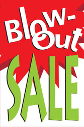 Blowout Sale Posters Style1100