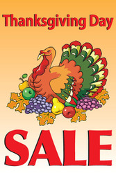 Thanksgiving Sale Posters Style1000