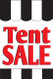 Tent Sale Window Posters Style1000
