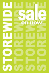 Storewide Sale Posters Style1000