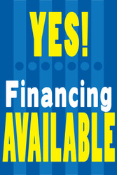 Financing Available Posters Style1100