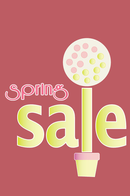 Spring Sale Posters Style1100