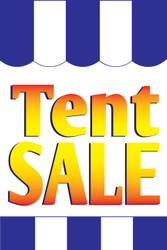 Tent Sale Advertising Poster Style1100