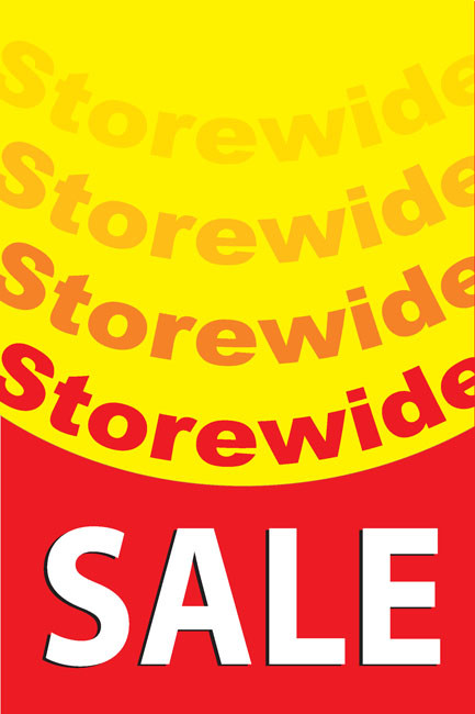 Storewide Sale Posters Style1400