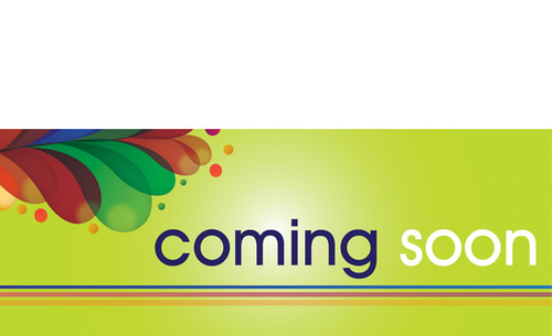 Coming Soon Banner Sign Style 2100 for outdoor and indoor use