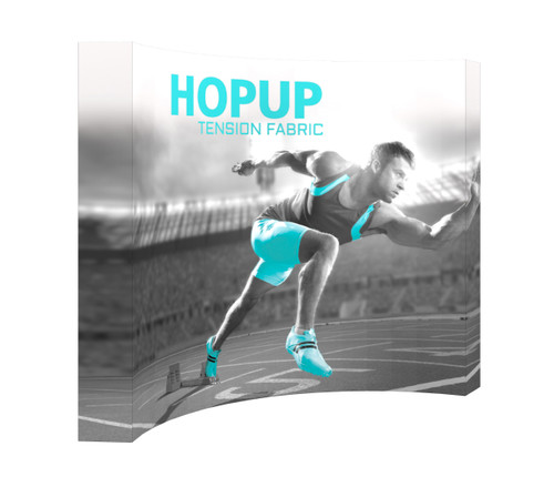 Hopup 8ft curved full graphic