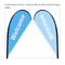 Teardrop Flag Banner Small Single Sided Replacement Graphic