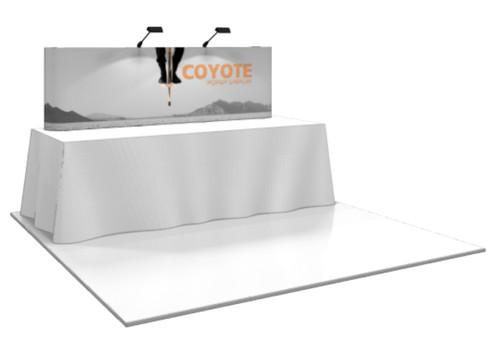 Coyote Straight Pop Up Display (3x1)