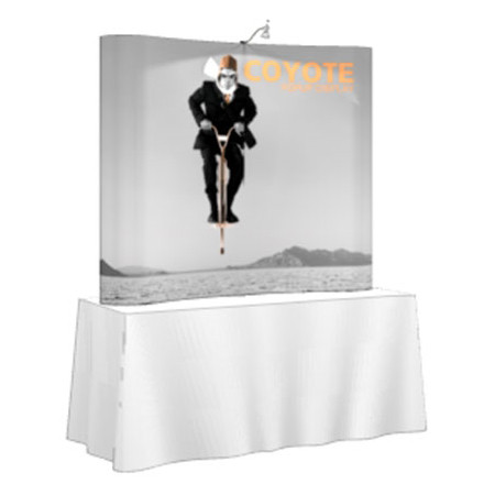 Coyote Curved Pop Up Display (2x1)