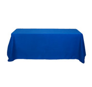 Blank Table Cover and Throw for Trade Show