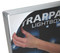 Installing graphics - Trappa Snap-Frame Light Box