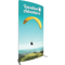 VECTOR FRAME CURVED 02 FABRIC BANNER DISPLAY CONVEX RIGHT VIEW