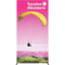 VECTOR FRAME RECTANGLE 04 FABRIC BANNER DISPLAY FRONT VIEW