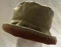 Pale Olive Wax Hat with Camel Corduroy Brim