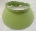 Lime Green Jumbo Peak Velcro Back Visor