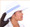 You can see that this adjustable hat allows for a ponytail