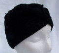 Black Acrylic Knitted Headband
