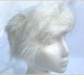 White Faux Fur Headband