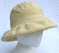 Lemon Linen Cotton Sun Hat
