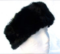 Black Luxury Faux Fur Headband