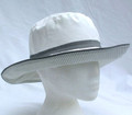 White Grey Reversible Sun Hat