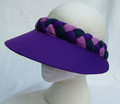 Purple mix Out of Africa Plaited Visor