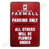 FA001PARK   Farmall Parking Sign