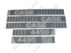 ER- VC211 Case 4490 Hood & Cab Decal Set