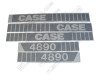 ER- VC314 Case 4890 Hood & Cab Decal Set