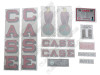 ER- VC104A Case 12-20 Decal Set (Red Fender Decal)