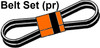 ER- 90-3861T1  Fan Belt Set (1 Pair)