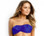 Bandeau Push Up --color=navy//shot= front