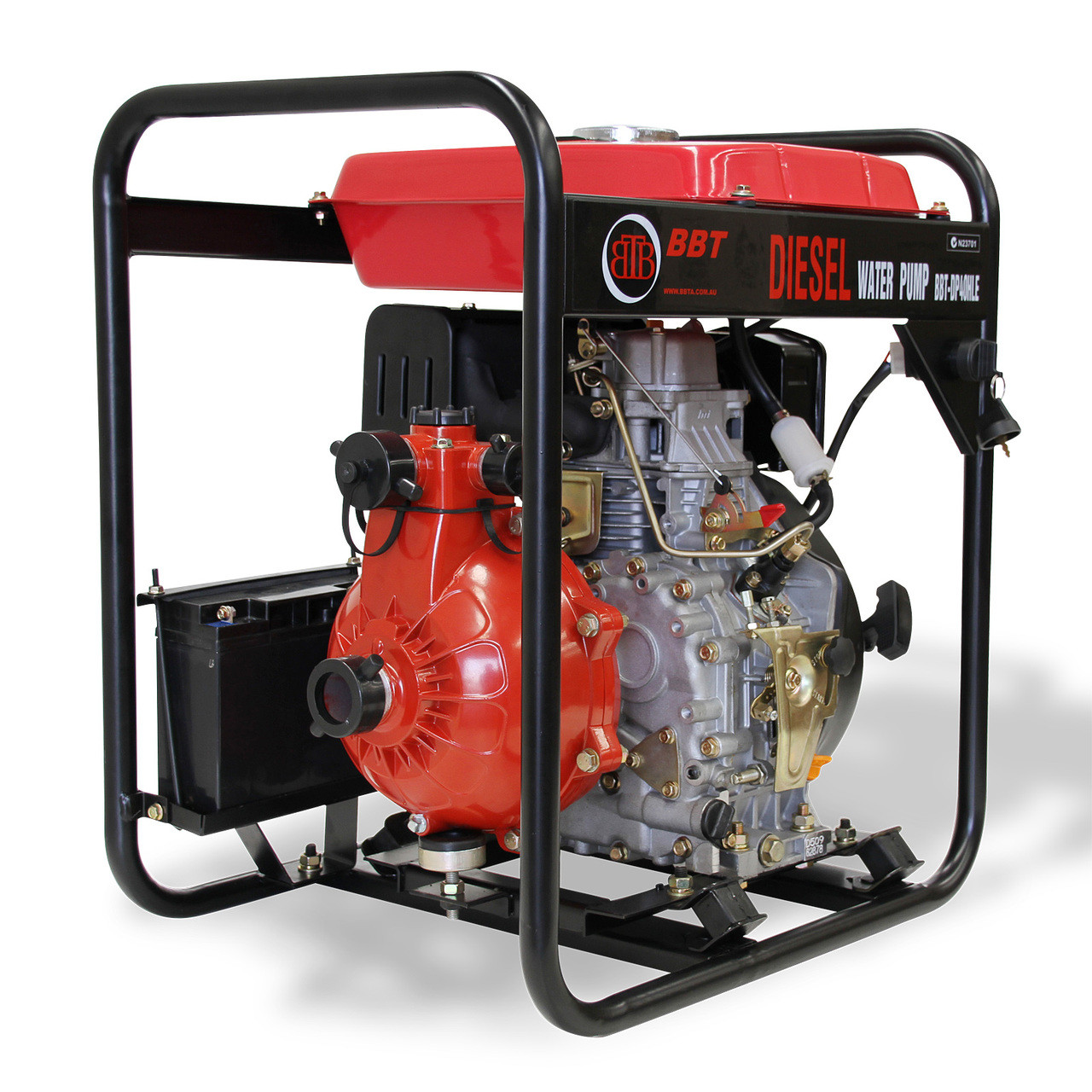 BBT Diesel Fire Water Pump - Bigger Boyz Toyz