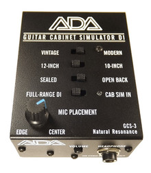 ADA GCS-3 Guitar Cabinet Simulator & DI Boxes