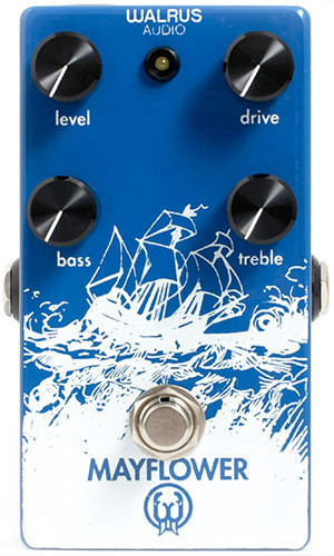 Mayflower Overdrive by Walrus Audio guitar pedal tone like no other at  Musictoyz.com