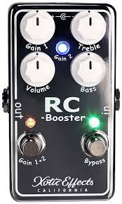 The Xotic RC Booster V2 is just an incredible powerful boost in