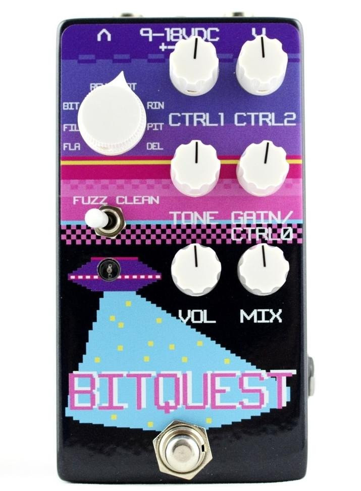 Dr. Scientist BitQuest Guitar Delay, Octave, Bit Crunch pedal