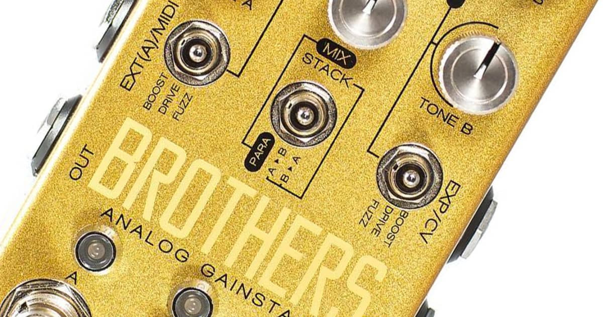 Chase Bliss Audio Brother Boost Fuzz Drive - Musictoyz.com